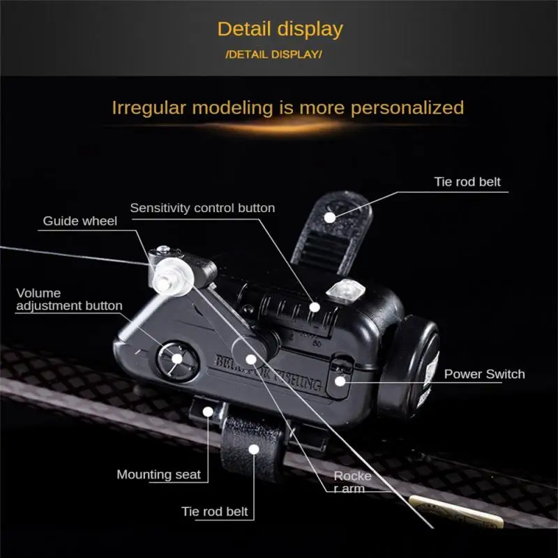 High Brightness Of Alarm Light Fishing Gear Self Provided Battery Is Required Warning Device The Volume Can Be Adjusted Portable
High Brightness Of Alarm Light Fishing Gear Self Provided Battery Is Required Warning Device The Volume Can Be Adjusted Portable