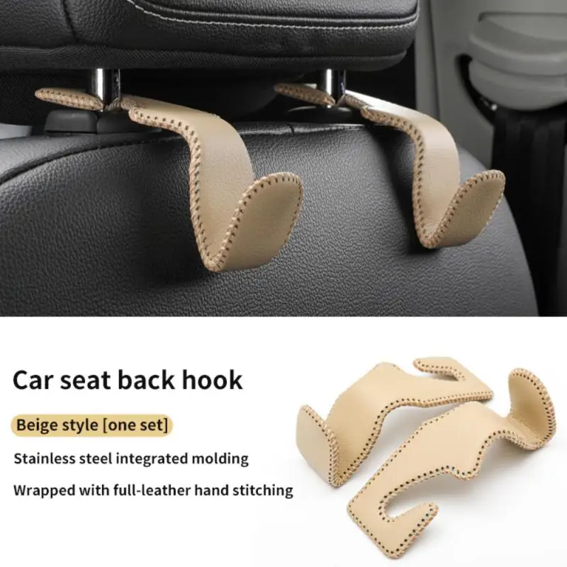 Durable Car Seat Back Decoration Hook Multifunctional Car Creative Microfiber Leather Storage Hanger Universal Car Hook
Durable Car Seat Back Decoration Hook Multifunctional Car Creative Microfiber Leather Storage Hanger Universal Car Hook