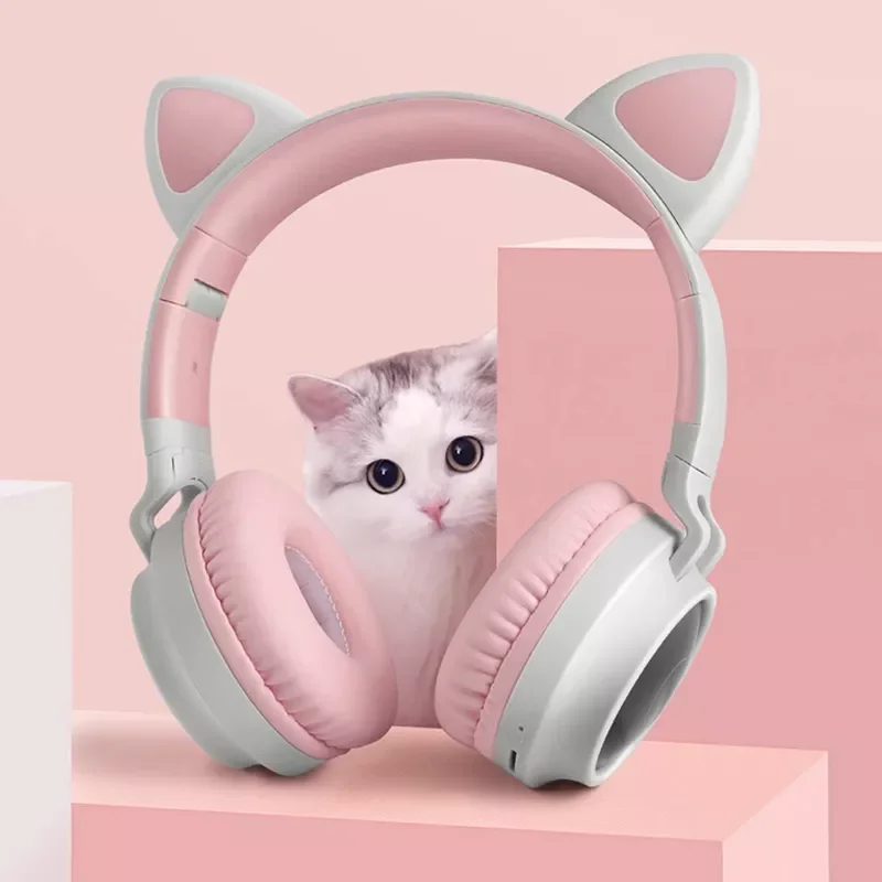 New Arrival LED Cat Ear Noise Cancelling Headphones Bluetooth 5.0 Young People Kids Headset Support TF Card 3.5mm Plug With Mic 
New Arrival LED Cat Ear Noise Cancelling Headphones Bluetooth 5.0 Young People Kids Headset Support TF Card 3.5mm Plug With Mic
