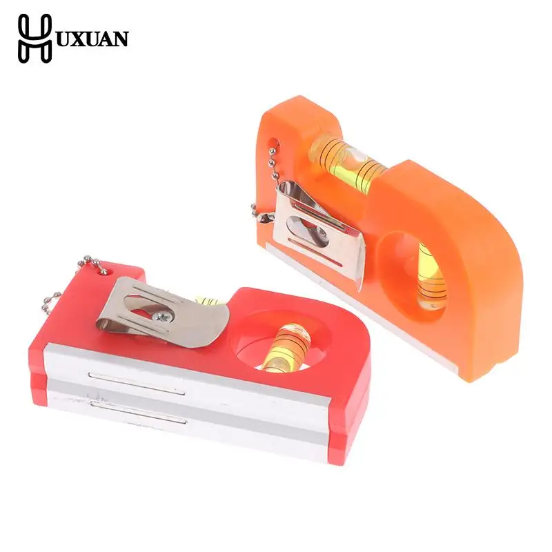 1PC 2 In 1 Mini Pocket Level Tool 2 Bubble Spirit Leveler Metal Key Chain Hook Factory Machinery Level Instrument Tool
1PC 2 In 1 Mini Pocket Level Tool 2 Bubble Spirit Leveler Metal Key Chain Hook Factory Machinery Level Instrument Tool