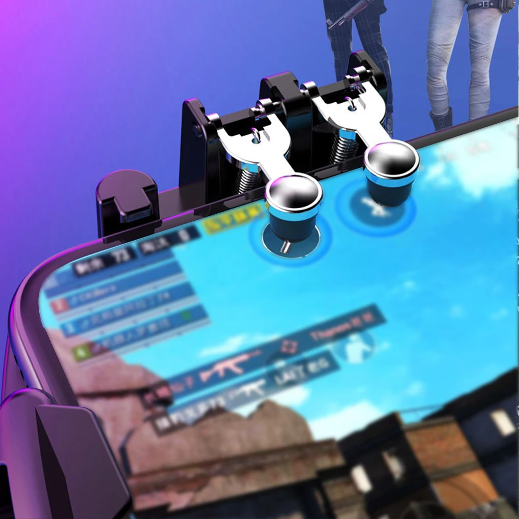 Mobile Phone Gaming Trigger 4-trigger Cellphone Games Controller Holder 4 6-6 5 Inch Adjustable without Cooling Fan
Mobile Phone Gaming Trigger 4-trigger Cellphone Games Controller Holder 4 6-6 5 Inch Adjustable without Cooling Fan