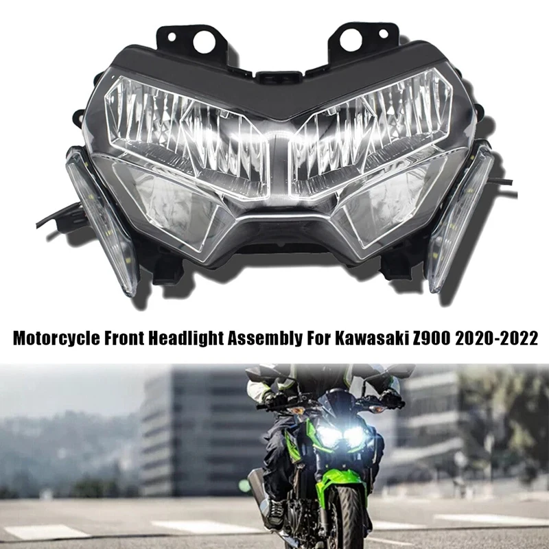 Motorcycle Front Headlight Head Light Lamp Assembly Fit For Kawasaki Z900 2020-2022
Motorcycle Front Headlight Head Light Lamp Assembly Fit For Kawasaki Z900 2020-2022