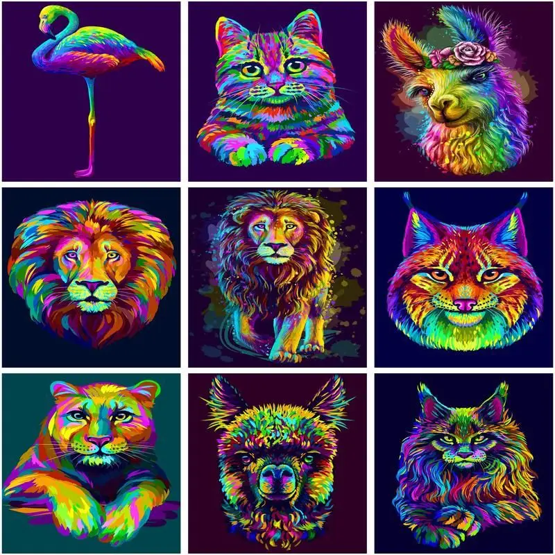 GATYZTORY Diy Diamond Painting For Children Color Animal Full Round/Square 5d Diamond Embroidery Kits Home Decoration Gift
GATYZTORY Diy Diamond Painting For Children Color Animal Full Round/Square 5d Diamond Embroidery Kits Home Decoration Gift