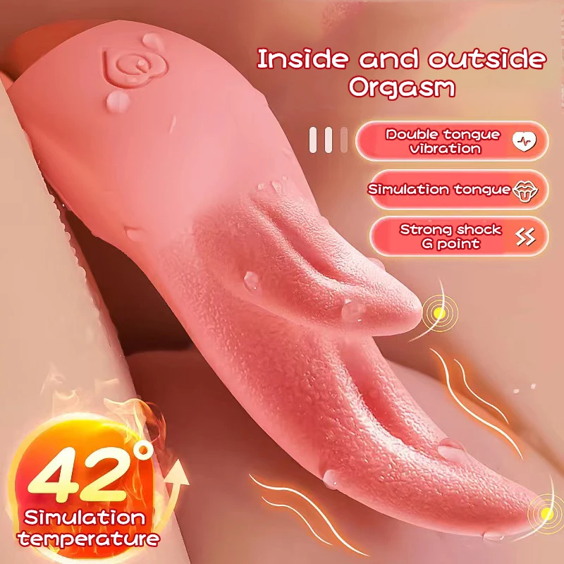 

Лижущий язык вибратор для женщин точка G Клитор Вагина анальная стимуляция сосков взрослые секс-игрушки для женщин мастурбация пар