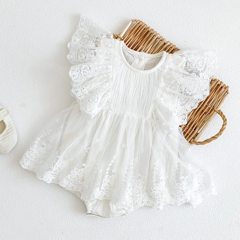 Летние однотонные комбинезоны без рукавов для новорожденных девочек, одежда, милые детские кружевные Комбинезоны для маленьких девочек
Летние однотонные комбинезоны без рукавов для новорожденных девочек, одежда, милые детские кружевные Комбинезоны для маленьких девочек