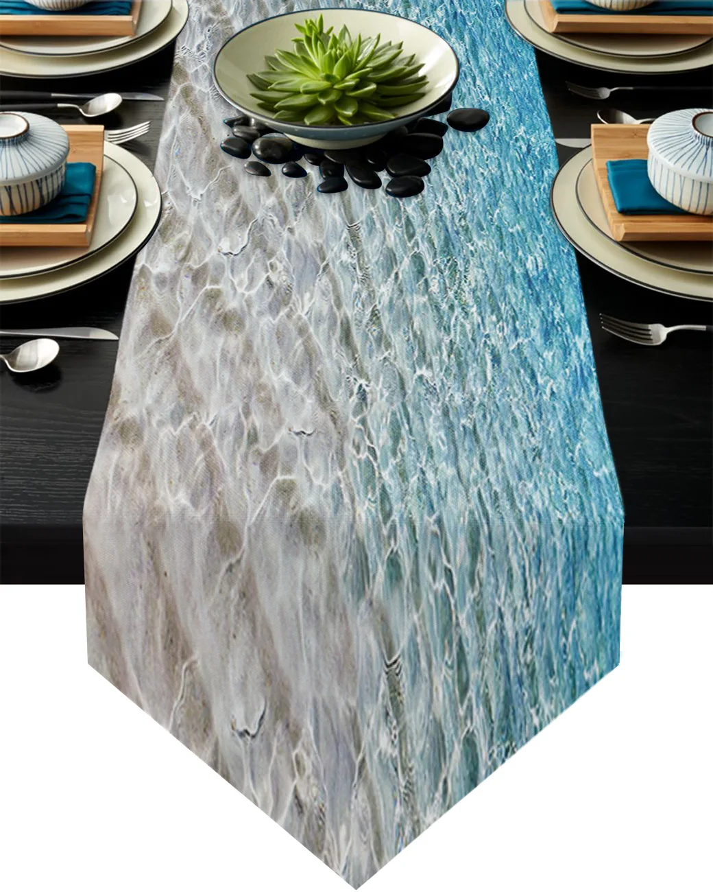 Modern Table Runner Clear Water On The Beach Table Runners for Dinner Table Luxury Wedding Decor Tablecloth
Modern Table Runner Clear Water On The Beach Table Runners for Dinner Table Luxury Wedding Decor Tablecloth