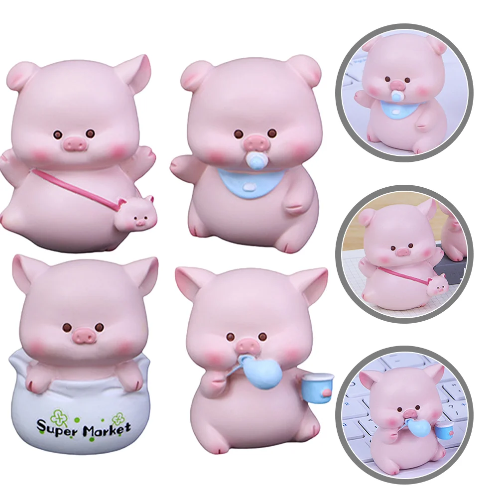 8 Pcs Piggy Car Decoration Cake Adornment Resin Desktop Mini Ornament Cartoon Paper Cup Decors Embellishment
8 Pcs Piggy Car Decoration Cake Adornment Resin Desktop Mini Ornament Cartoon Paper Cup Decors Embellishment