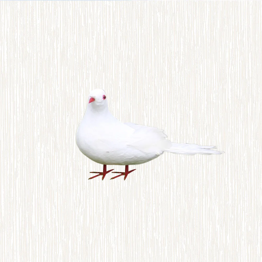Bird Pigeon Ornament Dove Peace Figurine Featuredartificial Feathered Statue Stretching Sculpture Wedding Decors Decoration
Bird Pigeon Ornament Dove Peace Figurine Featuredartificial Feathered Statue Stretching Sculpture Wedding Decors Decoration