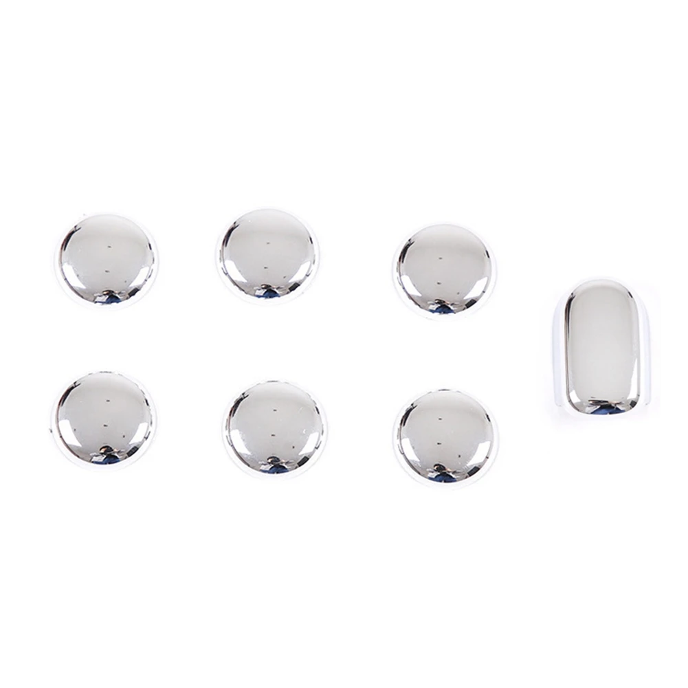 1 Sets Car Chrome Rear Tailgate Window Screw Nut Cover & Glass Handle Shell Cap for Toyota FJ Cruiser 2007-2021 
1 Sets Car Chrome Rear Tailgate Window Screw Nut Cover & Glass Handle Shell Cap for Toyota FJ Cruiser 2007-2021