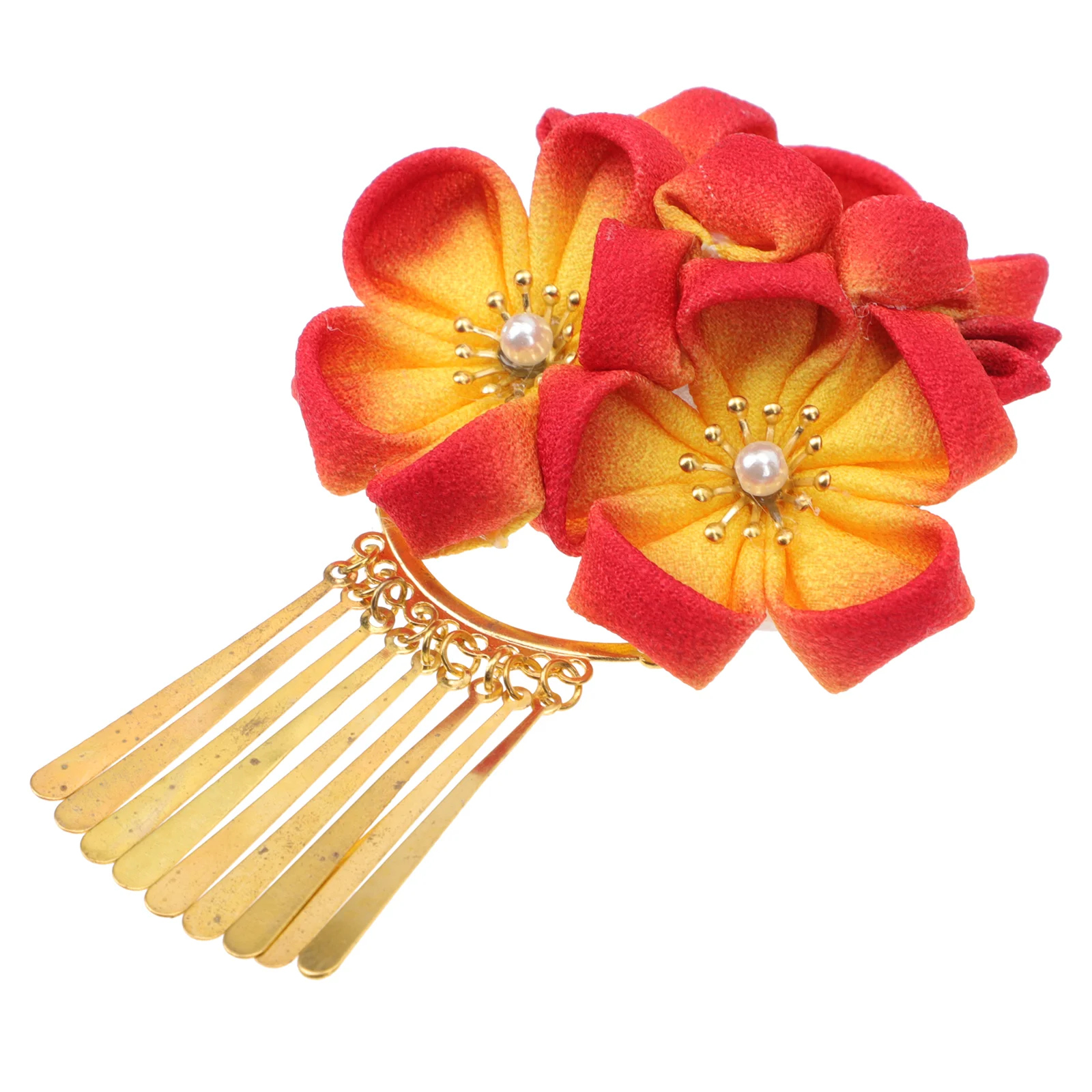 Flower Design Hairpins Delicate Hair Clips Japanese Style Headwear 
Flower Design Hairpins Delicate Hair Clips Japanese Style Headwear