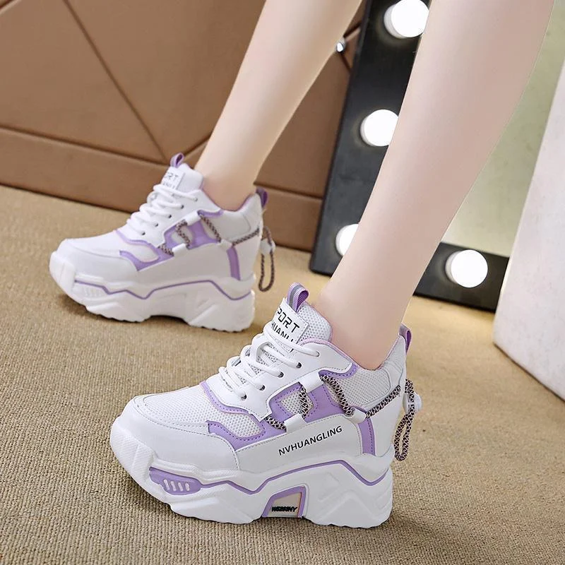 Maogu New Fashion Sneakers Women Sports Shoes Platform Mesh Breathable Vulcanized Shoe Wedge Casual Woman Summer Zapatos Mujer
Maogu New Fashion Sneakers Women Sports Shoes Platform Mesh Breathable Vulcanized Shoe Wedge Casual Woman Summer Zapatos Mujer