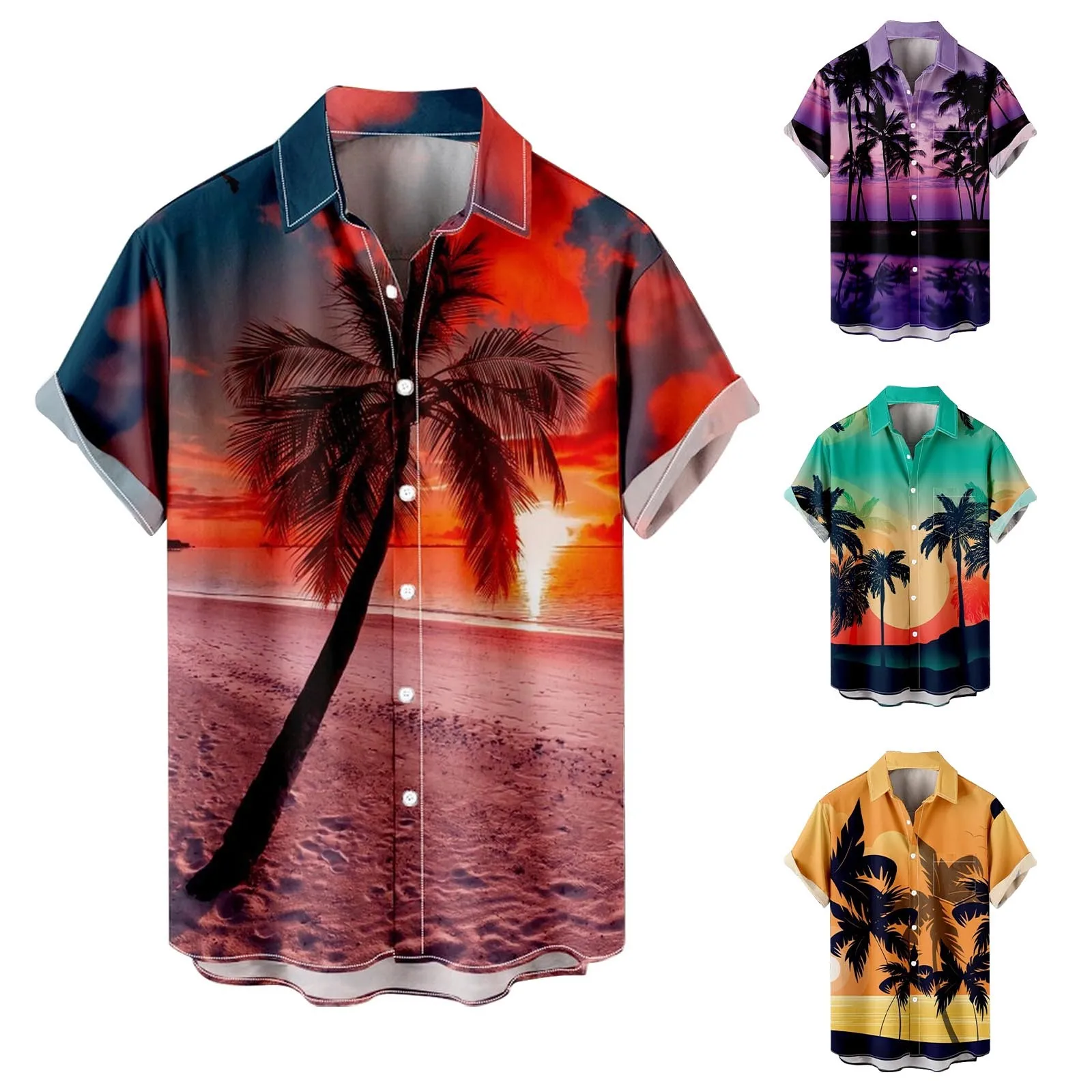 Men'S Summer Vacation Tourism Beach Fashion Trend Leisure 3d Digital Printing Short Sleeve Shirt Denim Shirt Jacket
Men'S Summer Vacation Tourism Beach Fashion Trend Leisure 3d Digital Printing Short Sleeve Shirt Denim Shirt Jacket