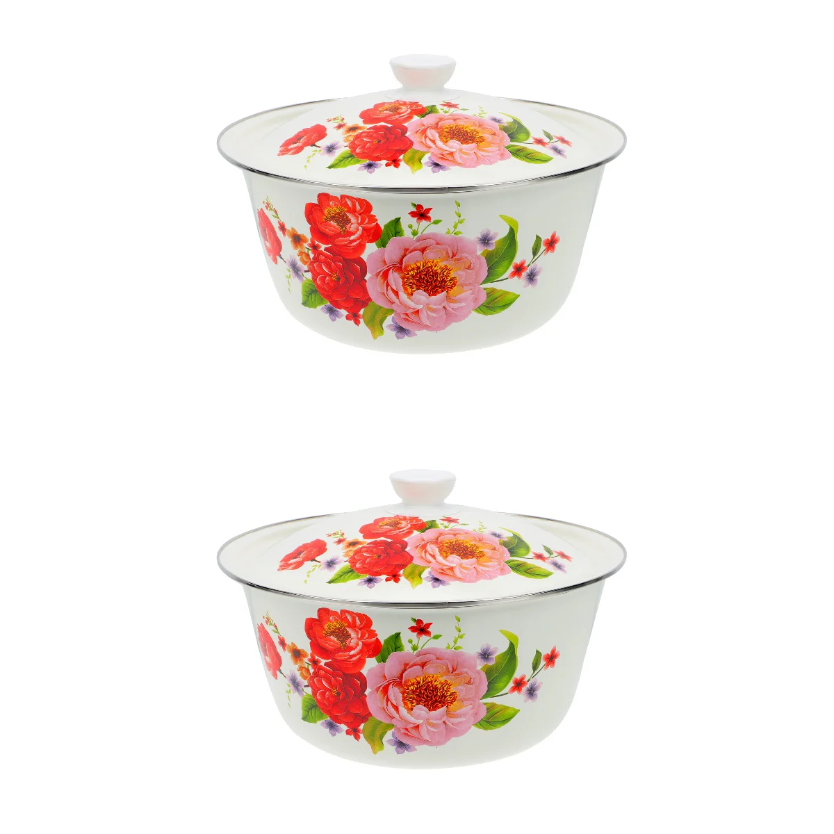 2 Pack Enamel Basin Veggie Bacon Food Storage Tray Retro Enameled Bowl Vintage Soup
2 Pack Enamel Basin Veggie Bacon Food Storage Tray Retro Enameled Bowl Vintage Soup