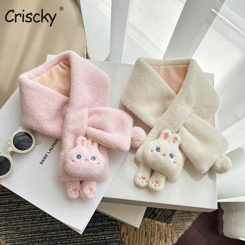Criscky 2022 Autumn Winter Soft Plush Children Scarf Cute Girl Baby Thick Warm Scarf Outdoor Kids Neckerchief Baby Accessories
Criscky 2022 Autumn Winter Soft Plush Children Scarf Cute Girl Baby Thick Warm Scarf Outdoor Kids Neckerchief Baby Accessories