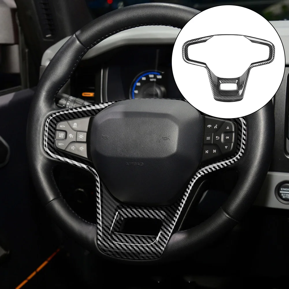 Cover Trim Car Steering Wheel Auto Parts Accessories Carbon Fiber Black Decoration Frame Interior Prevent Scratch
Cover Trim Car Steering Wheel Auto Parts Accessories Carbon Fiber Black Decoration Frame Interior Prevent Scratch