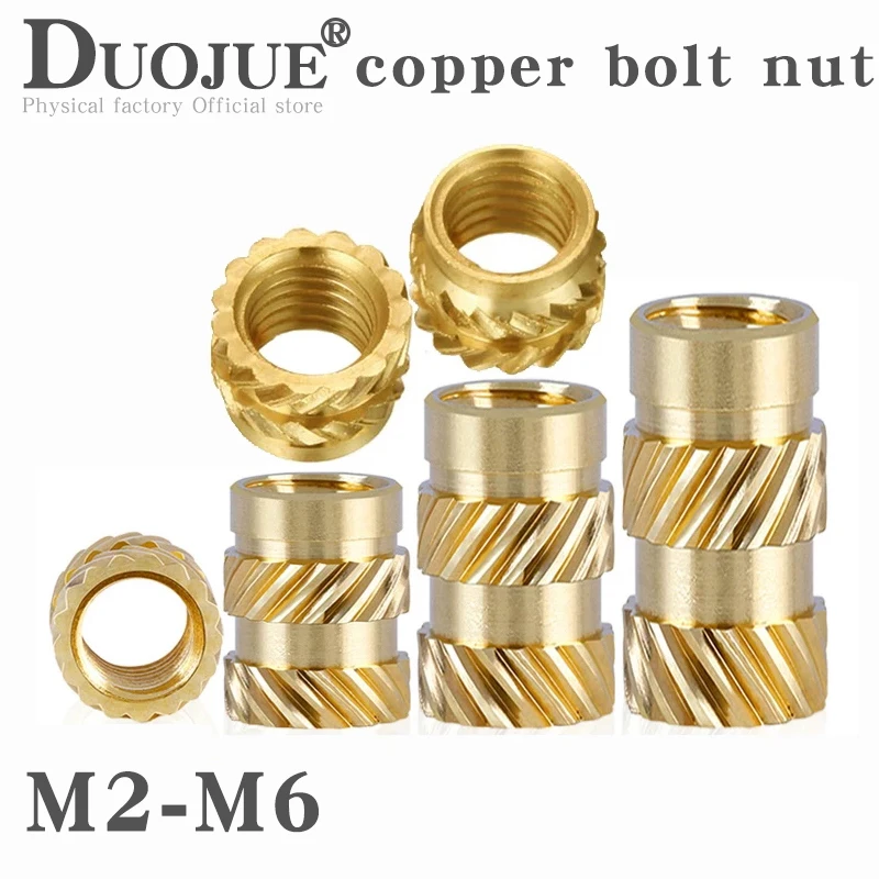 Brass Hot Melt Insert Knurled Nut Thread Heat Molding SL-type Double Twill Injection Embedment Nut For 3D PrinterM2M2.5M3M4M5M6 
Brass Hot Melt Insert Knurled Nut Thread Heat Molding SL-type Double Twill Injection Embedment Nut For 3D PrinterM2M2.5M3M4M5M6