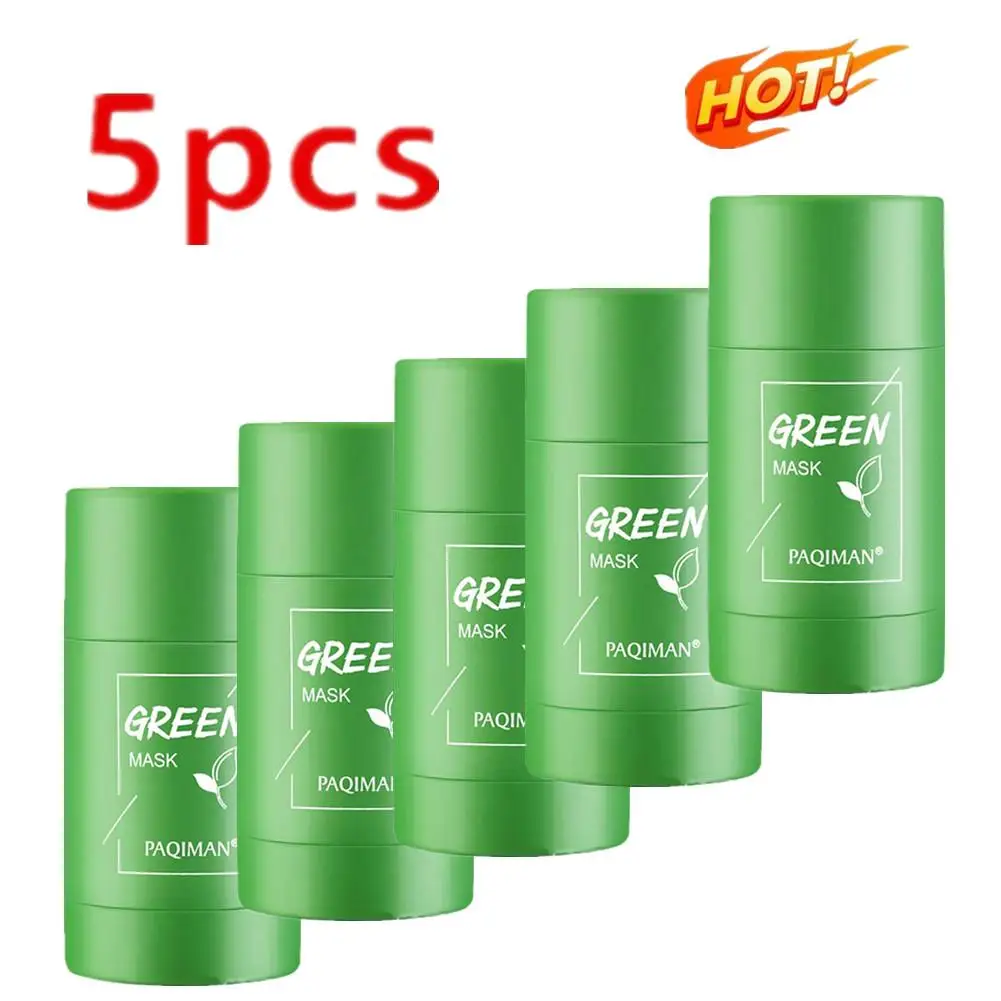 5pcs Green Tea Mask Face Clean Green Tea Cleansing Deep Moisturizing Shrink Pores Blackhead Acne Facial Korean Skin Care
5pcs Green Tea Mask Face Clean Green Tea Cleansing Deep Moisturizing Shrink Pores Blackhead Acne Facial Korean Skin Care
