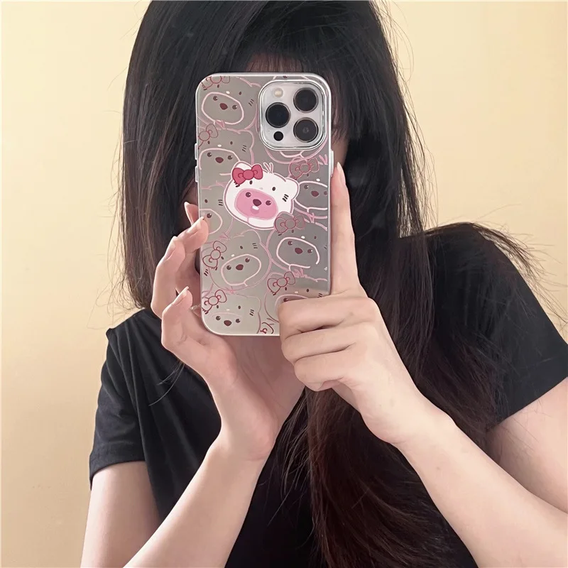 Sanrio Iphone Anime Cartoons Hello Kitty Mobile Phone Case TPU Material Anti-fall and Friction Resistant IPhone Protective Case
Sanrio Iphone Anime Cartoons Hello Kitty Mobile Phone Case TPU Material Anti-fall and Friction Resistant IPhone Protective Case