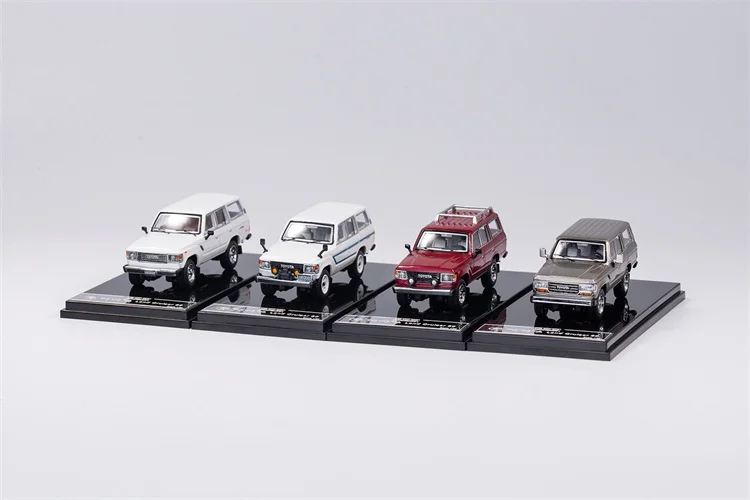 GCD 1/64 Toyota Land Tour LC60 New color jeep Off-road vehicle DieCast Model Car Collection Limited Edition Toy Car
GCD 1/64 Toyota Land Tour LC60 New color jeep Off-road vehicle DieCast Model Car Collection Limited Edition Toy Car