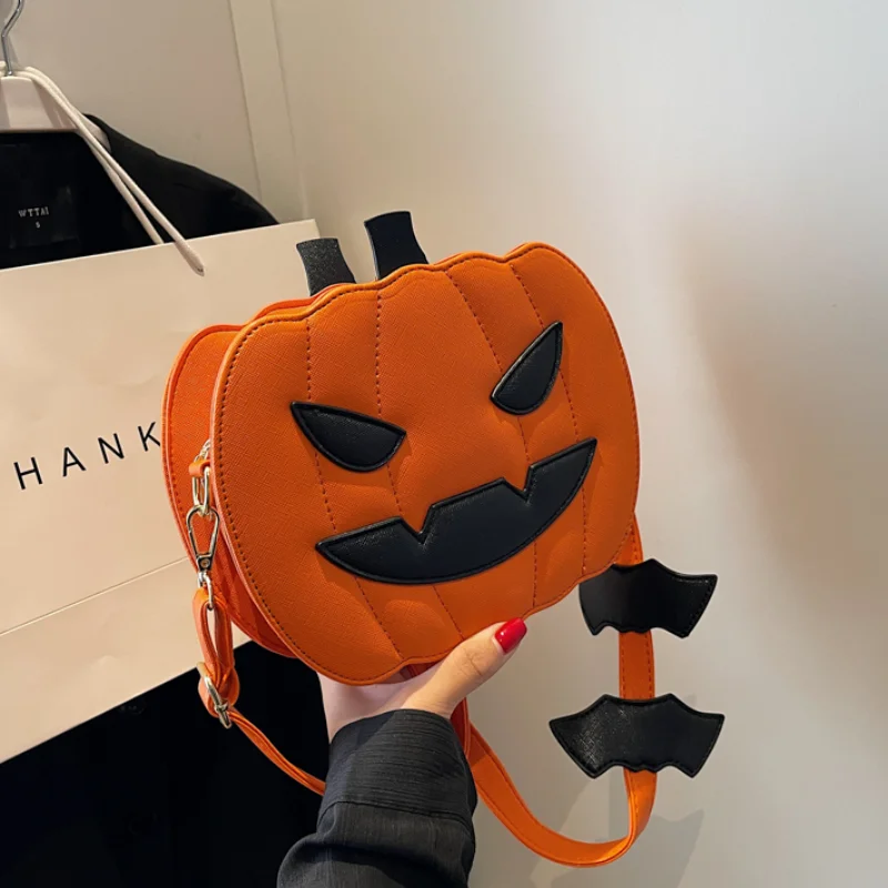 Halloween Pumpkin Women's Bag New Cute Cartoon Printing Party Shoulder Bag Woman Personality Fashion Leather Funny Crossbody Bag
Halloween Pumpkin Women's Bag New Cute Cartoon Printing Party Shoulder Bag Woman Personality Fashion Leather Funny Crossbody Bag