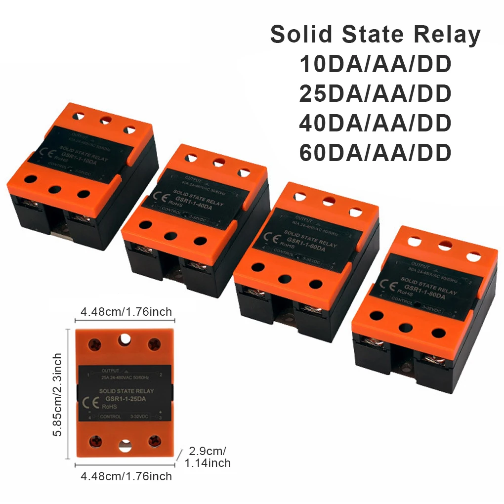 Входное твердотельное реле DC-AC 3-32 В, Однофазное реле для офиса, переключатель модуля управления, электронный компонент
Входное твердотельное реле DC-AC 3-32 В, Однофазное реле для офиса, переключатель модуля управления, электронный компонент