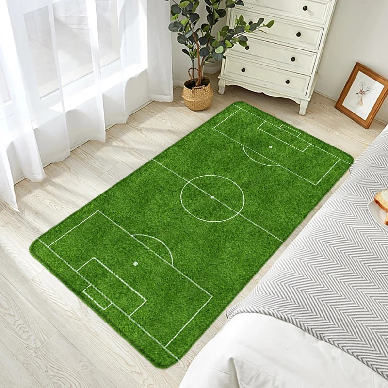Cute Rug Football Field Mat Children Room Prayer Mats Washable Non-slip Kitchen Foot Doormat Entrance Door Welcome Rugs Bathroom
Cute Rug Football Field Mat Children Room Prayer Mats Washable Non-slip Kitchen Foot Doormat Entrance Door Welcome Rugs Bathroom