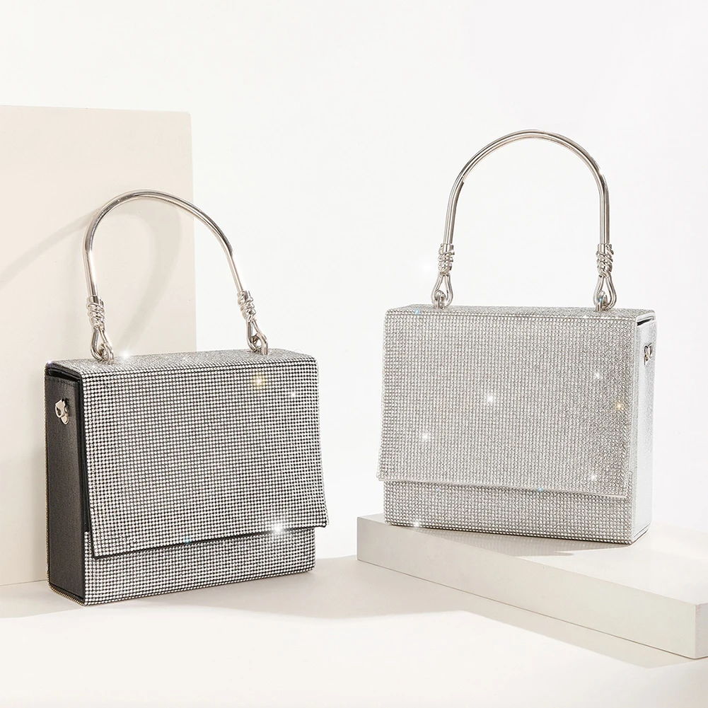 Fashion Rhinestones Evening Clutch Bag Shiny Crystal Female Dinner Party Wedding Purses Handbag Women Birthday Gifts
Fashion Rhinestones Evening Clutch Bag Shiny Crystal Female Dinner Party Wedding Purses Handbag Women Birthday Gifts