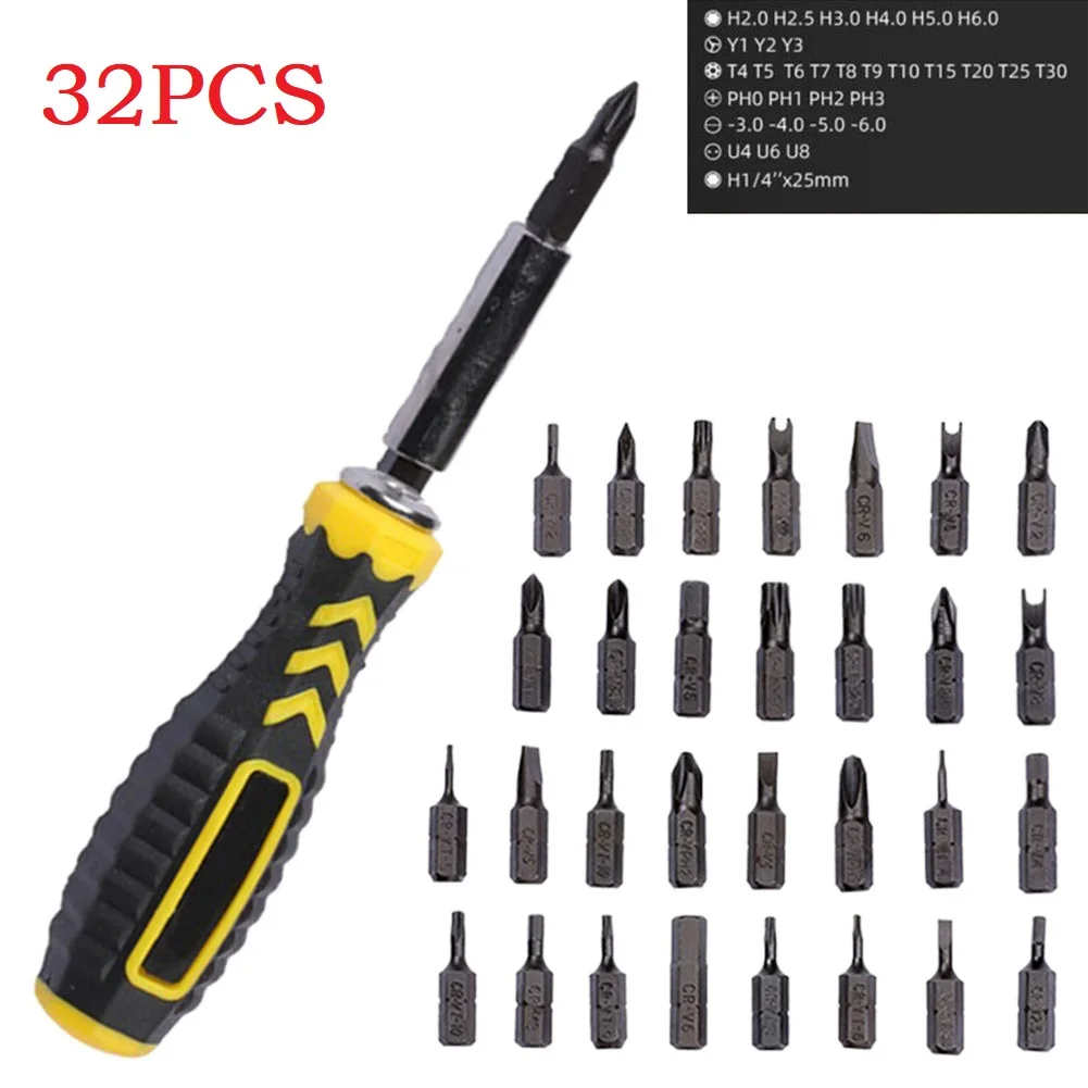 32 In 1 Precision Magnetic Torx Cross Screwdriver Bits Non-Slip Mobile Phone Computer Repair Kit Precision Screw Driver Set
32 In 1 Precision Magnetic Torx Cross Screwdriver Bits Non-Slip Mobile Phone Computer Repair Kit Precision Screw Driver Set