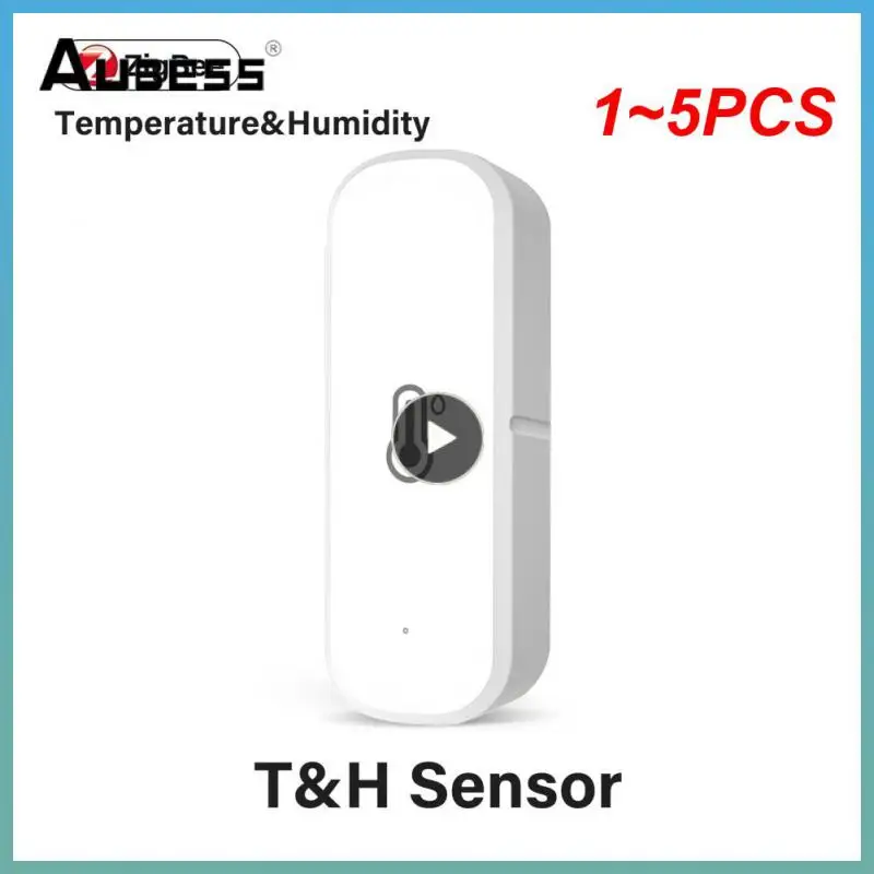 1~5PCS Tuya Zigbee / WiFi Smart Temperature Humidity Sensor Indoor Hygrometer APP Remote Monitor Var Smart Life Works With Alexa
1~5PCS Tuya Zigbee / WiFi Smart Temperature Humidity Sensor Indoor Hygrometer APP Remote Monitor Var Smart Life Works With Alexa