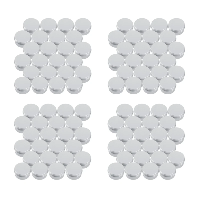 30Ml Silver Small Aluminum Round Lip Balm Storage Jar Containers With Screw Cap (Pack Of 96)
30Ml Silver Small Aluminum Round Lip Balm Storage Jar Containers With Screw Cap (Pack Of 96)