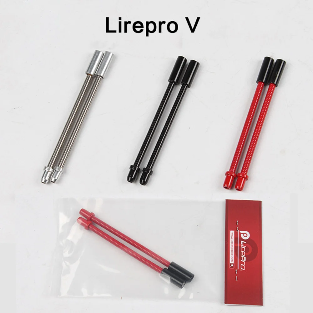 2Pcs Spring V Brake Noodle Stainless Steel MTB Bike Brake Bend Tube Cable Guide Bicycle Flexible Elbow V Brake Pipes Accessories
2Pcs Spring V Brake Noodle Stainless Steel MTB Bike Brake Bend Tube Cable Guide Bicycle Flexible Elbow V Brake Pipes Accessories