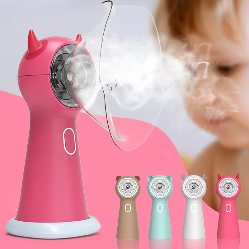 Chargeable Portable Nebulizer Ultrasonic Nebuliser Mini Inhalator Machine Silent Automatique Inhaler Humidificador Adult Health
Chargeable Portable Nebulizer Ultrasonic Nebuliser Mini Inhalator Machine Silent Automatique Inhaler Humidificador Adult Health