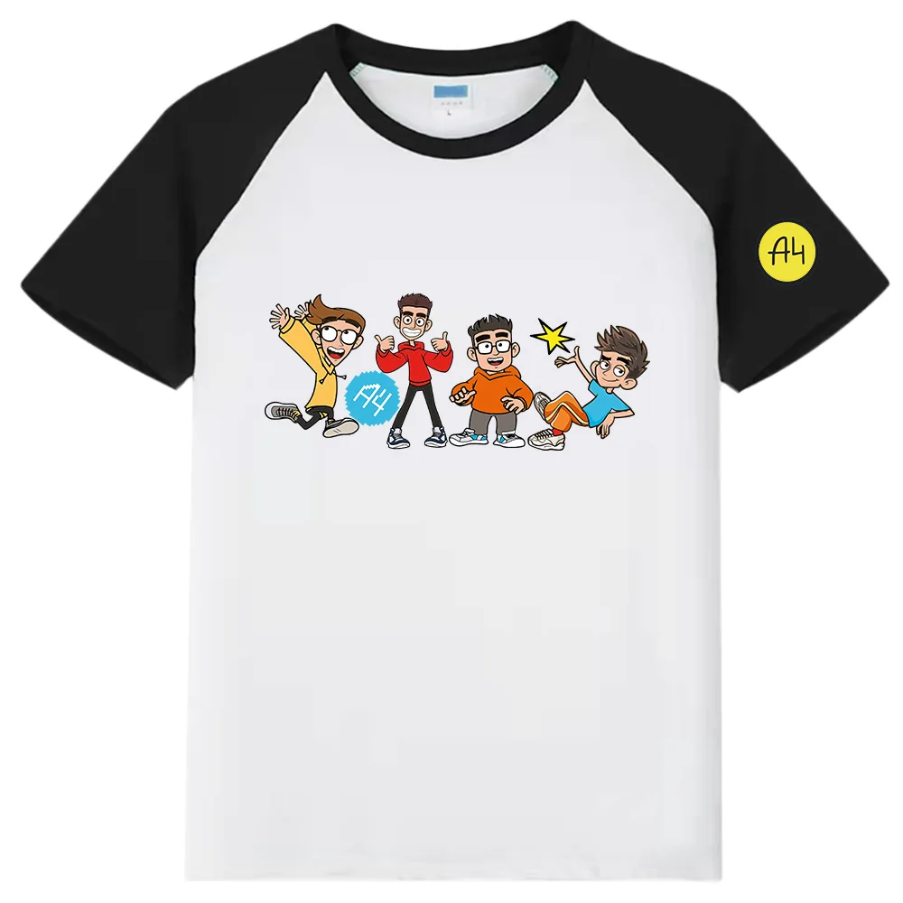 100%Cotoon Kid's Merch A4 Lamba T-Shirt for Girls A4 мерч Tops Baby Boy Clothes Children Clothing Summer Short Sleeve T Shirt
100%Cotoon Kid's Merch A4 Lamba T-Shirt for Girls A4 мерч Tops Baby Boy Clothes Children Clothing Summer Short Sleeve T Shirt