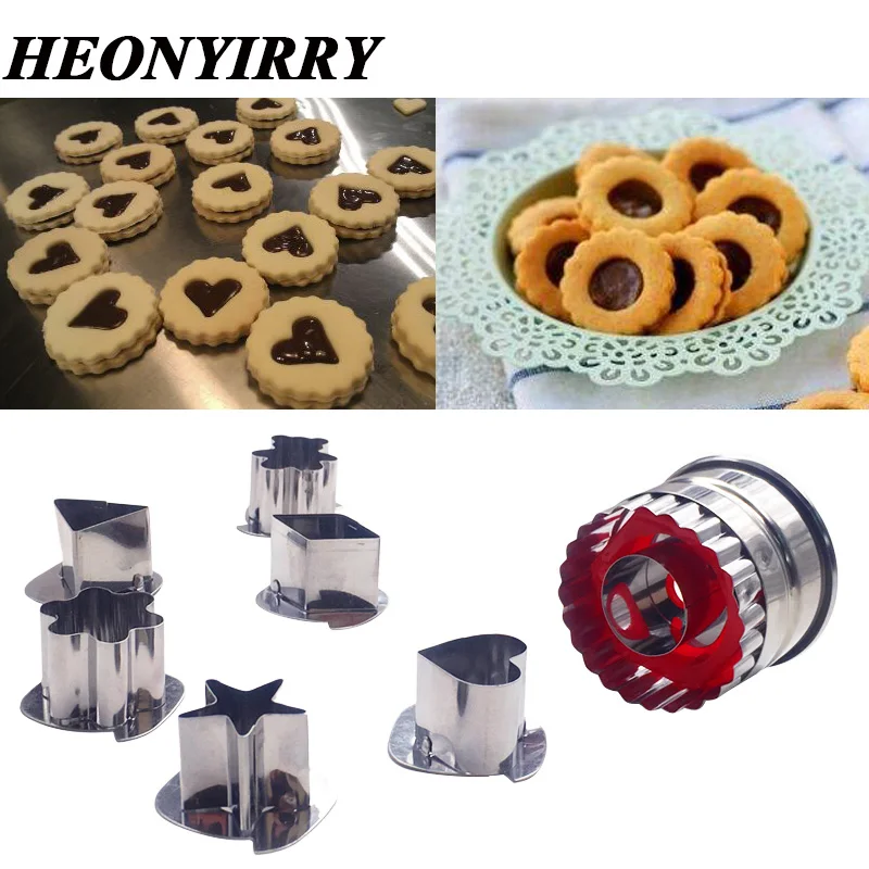 7Pcs Cookie Cutter Tools 3D Scenario Stainless Steel Cookie Cutter Set Gingerbread Cake Biscuit Mould Fondant Cutter
7Pcs Cookie Cutter Tools 3D Scenario Stainless Steel Cookie Cutter Set Gingerbread Cake Biscuit Mould Fondant Cutter