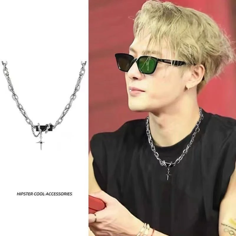 Black Gem Cross Necklace Men Women Magnetic Black Hematite Wrapped Necklace Pendant Necklaces Jewelry Hip-hop Party Style Gift
Black Gem Cross Necklace Men Women Magnetic Black Hematite Wrapped Necklace Pendant Necklaces Jewelry Hip-hop Party Style Gift