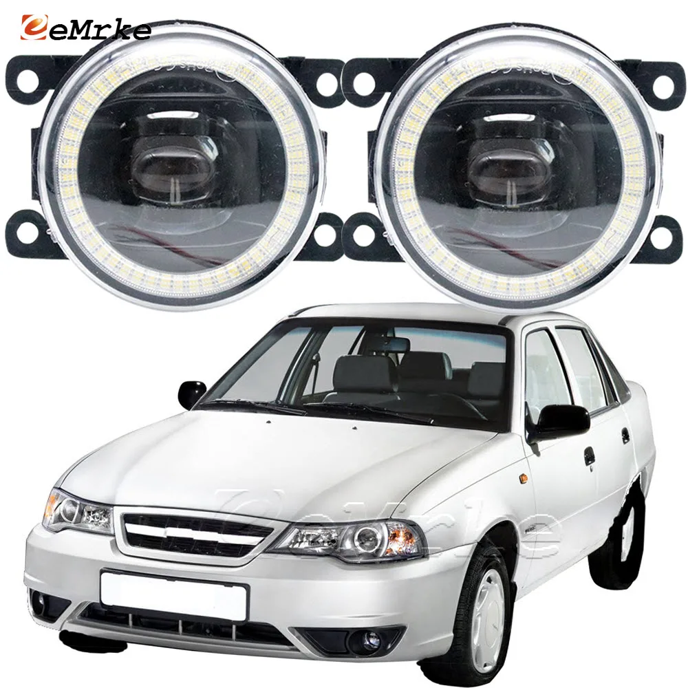 2x LED Fog Lights Cut-Line Lens for Daewoo Nexia 2008 2009 2010 2011 2012 13 2014 2015 2016 Angel Eye DRL Daytime Running Lights
2x LED Fog Lights Cut-Line Lens for Daewoo Nexia 2008 2009 2010 2011 2012 13 2014 2015 2016 Angel Eye DRL Daytime Running Lights