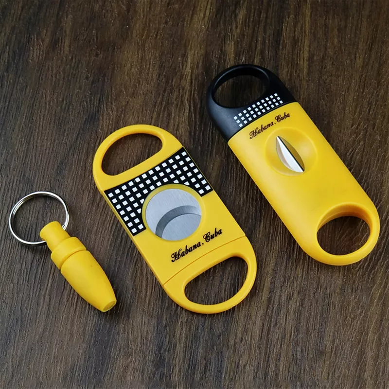COHIBA 3 Cigar Set Pocket Cigar Cutter V-Cut Sharp Stainless Steel Cigar Scissors Guillotine Punch Knife Cigar Accessories Tool
COHIBA 3 Cigar Set Pocket Cigar Cutter V-Cut Sharp Stainless Steel Cigar Scissors Guillotine Punch Knife Cigar Accessories Tool