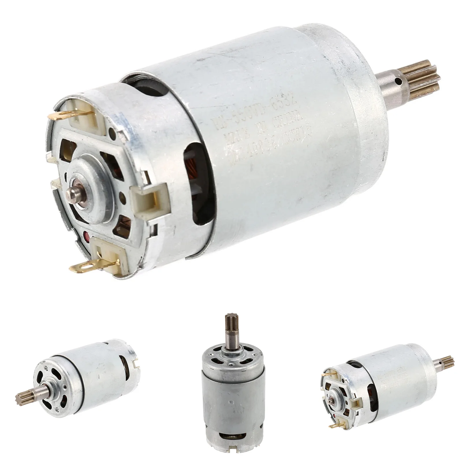 DC18V 8-tooth Motor RS-550VD-6532 H3 For WORX 50027484 WU390 WX390 WX390.1 Tooth Pitch 7.7mm Motor Power Tool Accessories
DC18V 8-tooth Motor RS-550VD-6532 H3 For WORX 50027484 WU390 WX390 WX390.1 Tooth Pitch 7.7mm Motor Power Tool Accessories