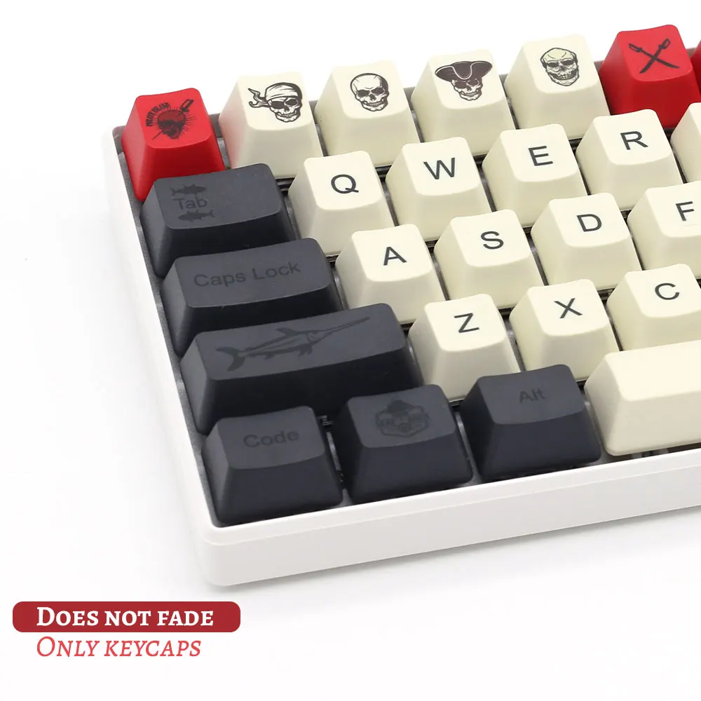 104 Keys Pirate Theme PBT Keycap For MX Switch Mechanical Keyboard DYE Sublimation OEM Profile Keycaps Personalized Key Caps DIY
104 Keys Pirate Theme PBT Keycap For MX Switch Mechanical Keyboard DYE Sublimation OEM Profile Keycaps Personalized Key Caps DIY