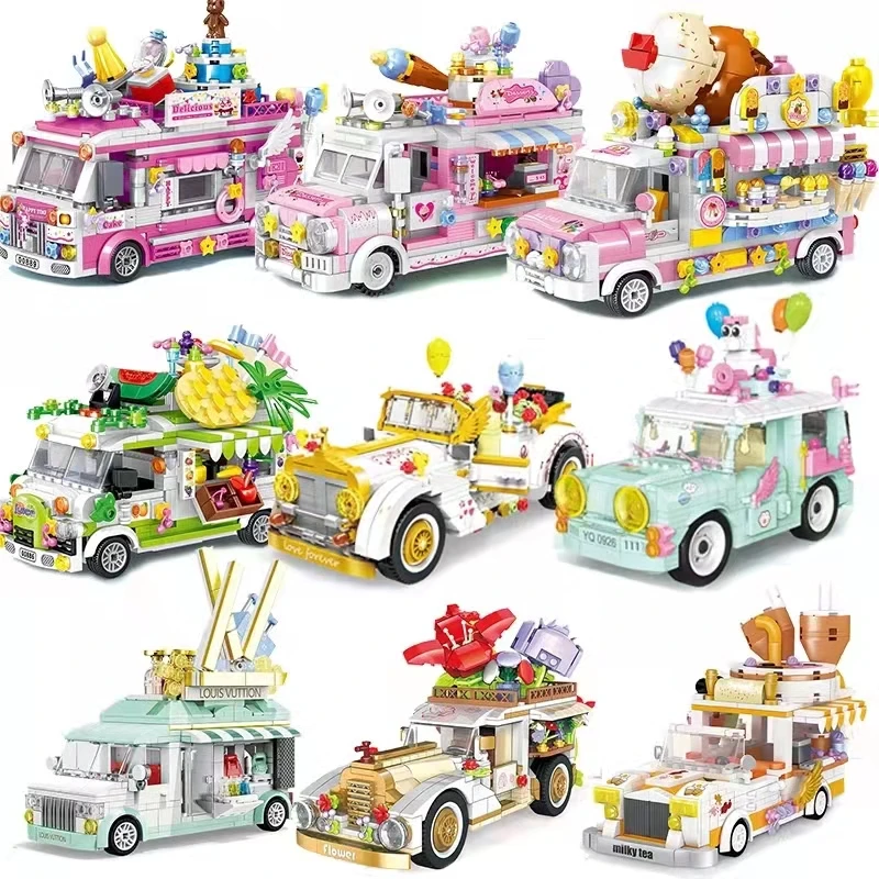 Food Ice Cream Cars Truck Van Man Camper Friends Sets Building Mini Blocks Kits Model Bricks Kids Toys Book City Girls Club
Food Ice Cream Cars Truck Van Man Camper Friends Sets Building Mini Blocks Kits Model Bricks Kids Toys Book City Girls Club
