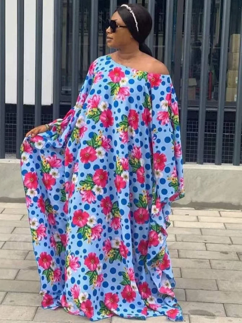 African Dress For Women Print Dashiki Clothes Big Size Batwing Sleeve Ankara Dresses Girl Party Dress Boubou Africain Femme 2022
African Dress For Women Print Dashiki Clothes Big Size Batwing Sleeve Ankara Dresses Girl Party Dress Boubou Africain Femme 2022