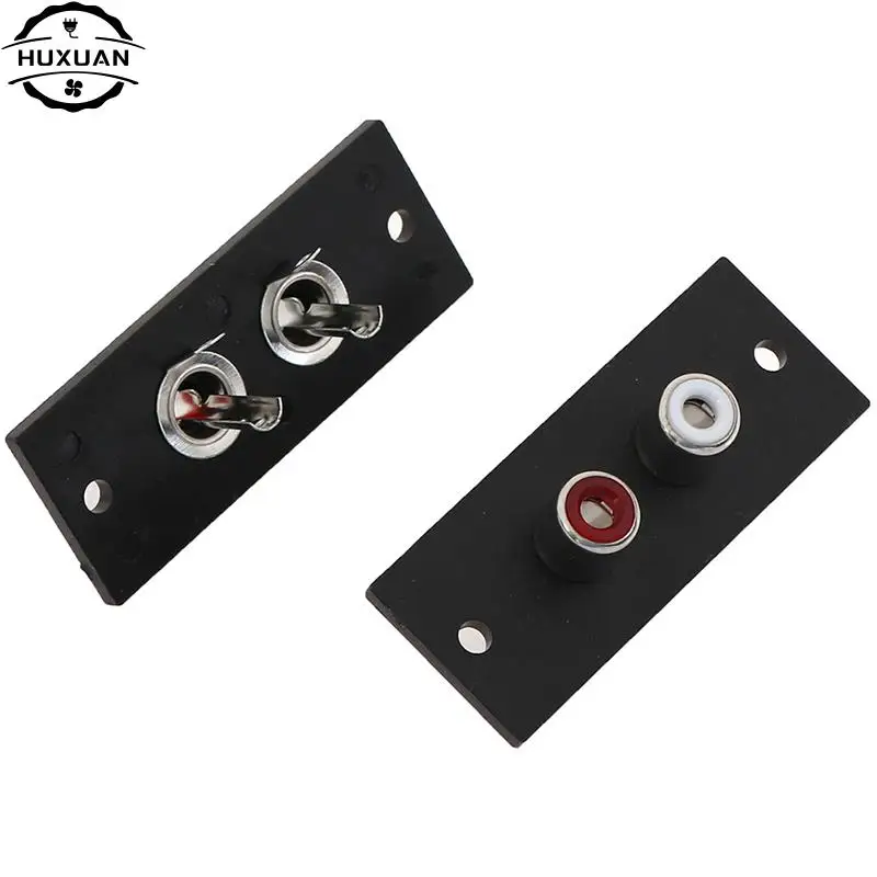 2pcs/lot 2 Way Copper Core RCA Terminal Wall Panel Plate Input Phono Chassis Socket Audio AV Adapter
2pcs/lot 2 Way Copper Core RCA Terminal Wall Panel Plate Input Phono Chassis Socket Audio AV Adapter
