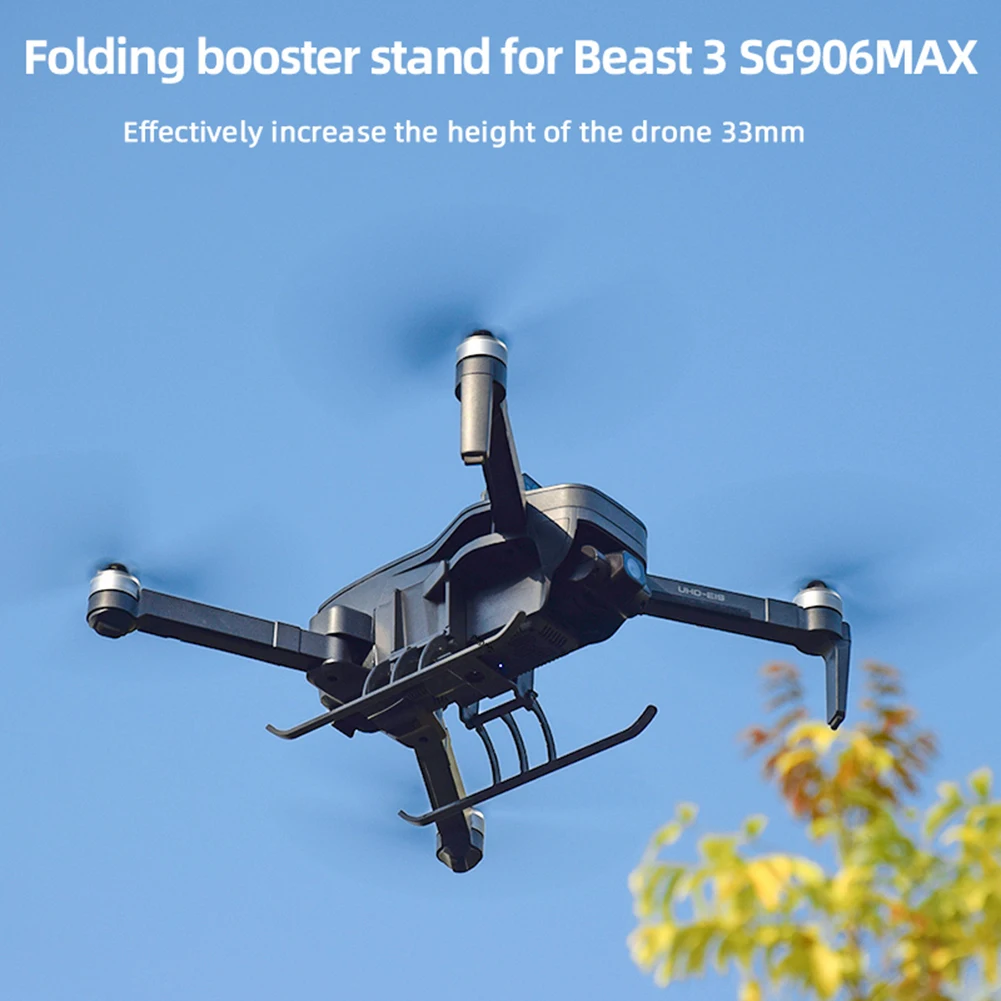 Drone Landing Gear Extended Height Leg Support Protector Stand Bracket Tripod Folding for Beast 3 SG906MAX Drone Accessories
Drone Landing Gear Extended Height Leg Support Protector Stand Bracket Tripod Folding for Beast 3 SG906MAX Drone Accessories
