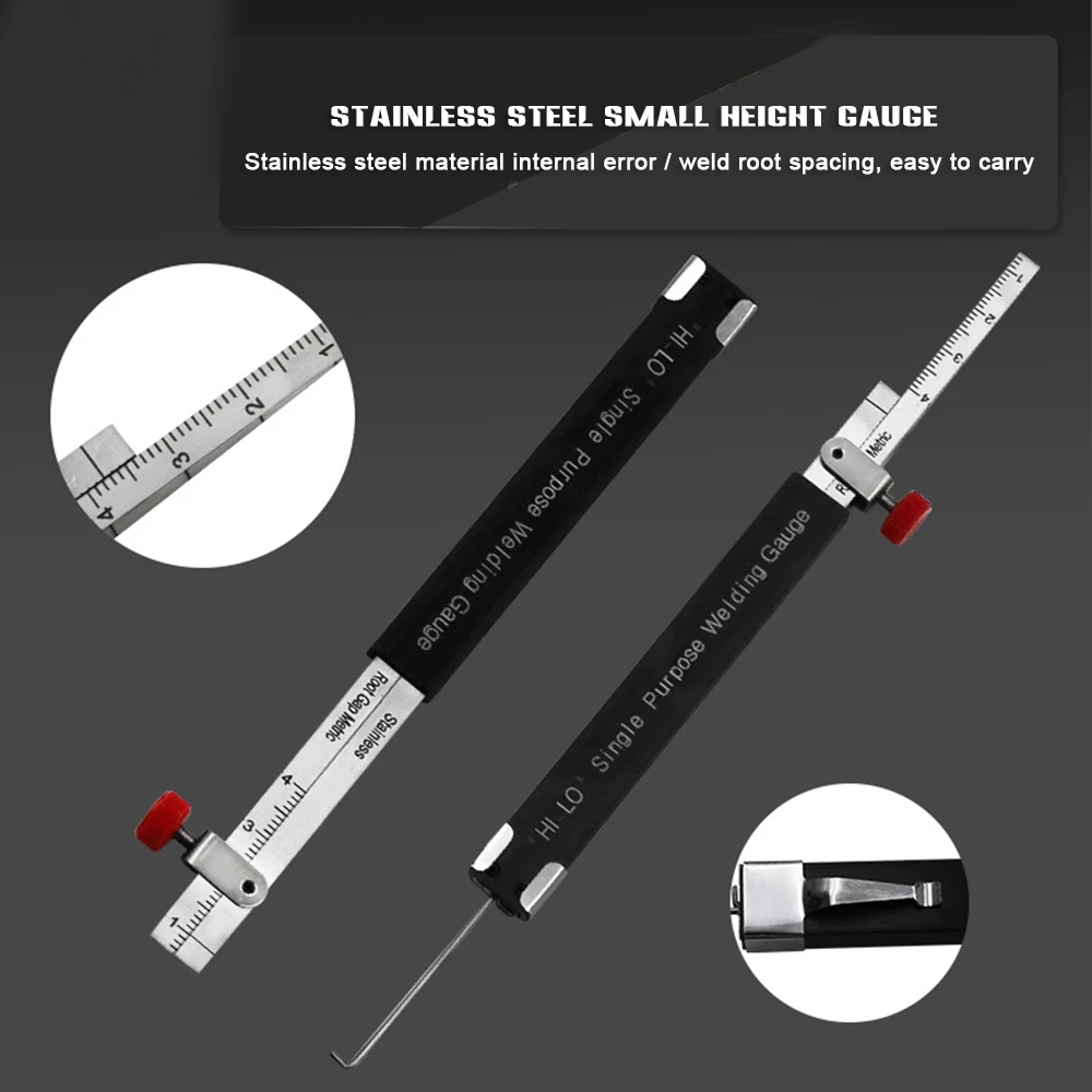 Stainless Steel Welding Inspection Ruler Soldering Measuring Instrument Gauge Welding Tools Welding Accessories Portable Light
Stainless Steel Welding Inspection Ruler Soldering Measuring Instrument Gauge Welding Tools Welding Accessories Portable Light