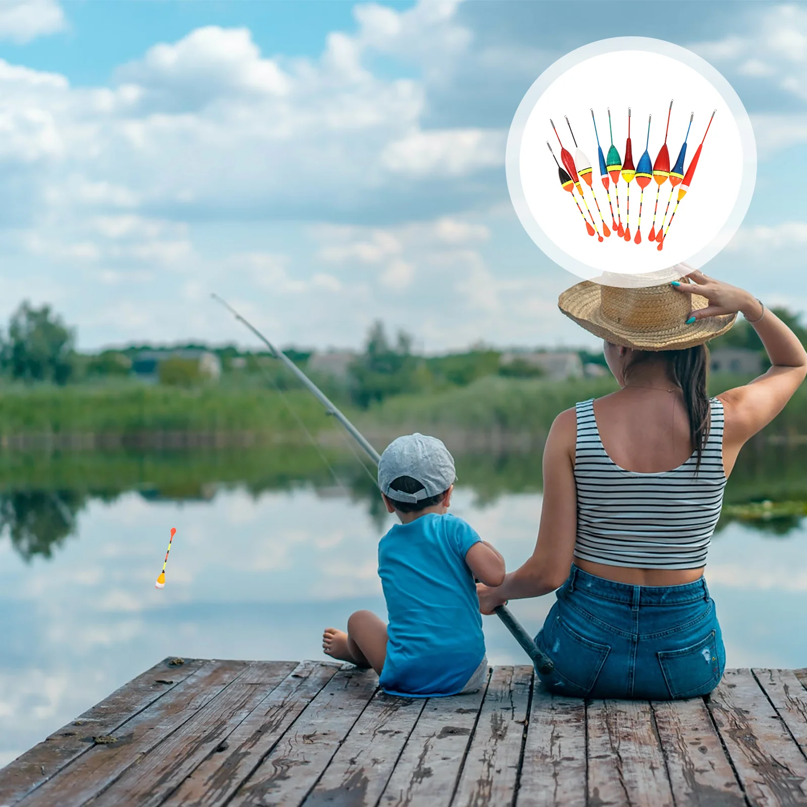 20pcs Fishing Floats and Bobbers Floats for Crappie Panfish Walleyes Panfish Bass Trout Fishing Tackle Accessories
20pcs Fishing Floats and Bobbers Floats for Crappie Panfish Walleyes Panfish Bass Trout Fishing Tackle Accessories