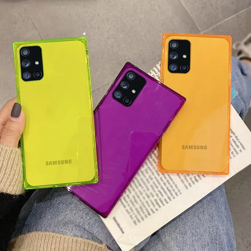 LOVECOM Luxury Square Phone Case For Samsung Galaxy S21 S20 FE A51 A71 A52 A72 A32 A31 S10 S9 Plus Note 20 Soft Clear Back Cover
LOVECOM Luxury Square Phone Case For Samsung Galaxy S21 S20 FE A51 A71 A52 A72 A32 A31 S10 S9 Plus Note 20 Soft Clear Back Cover