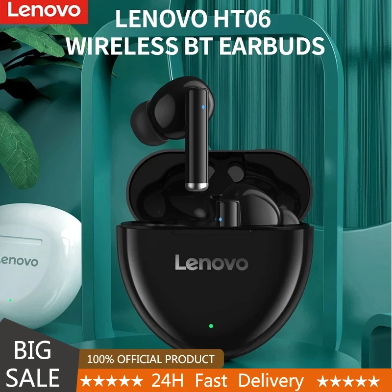 Беспроводная гарнитура Lenovo HT06 с шумоподавлением, Bluetooth 2021, наушники-вкладыши с микрофоном, спортивные наушники-вкладыши с Hi-Fi звуком, новинк...
Беспроводная гарнитура Lenovo HT06 с шумоподавлением, Bluetooth 2021, наушники-вкладыши с микрофоном, спортивные наушники-вкладыши с Hi-Fi звуком, новинк...