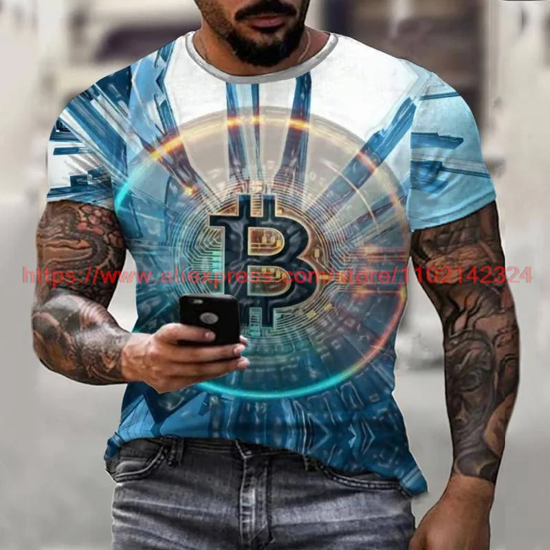 Virtual Currency 3D Full Body Three-dimensional Printing Summer New Fashion Men's Fashion Casual Retro Harajuku Street T Top
Virtual Currency 3D Full Body Three-dimensional Printing Summer New Fashion Men's Fashion Casual Retro Harajuku Street T Top
