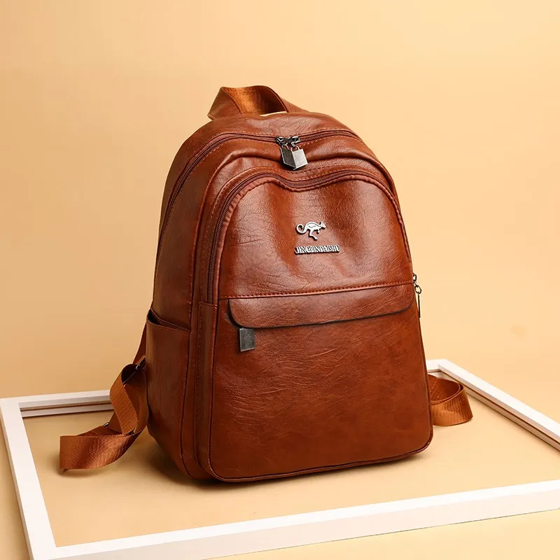 Quality PU Leather Women Backpacks Vintage Female Shoulder Bag Sac A Dos Travel Ladies Bagpack Mochilas School Bags for Girls
Quality PU Leather Women Backpacks Vintage Female Shoulder Bag Sac A Dos Travel Ladies Bagpack Mochilas School Bags for Girls