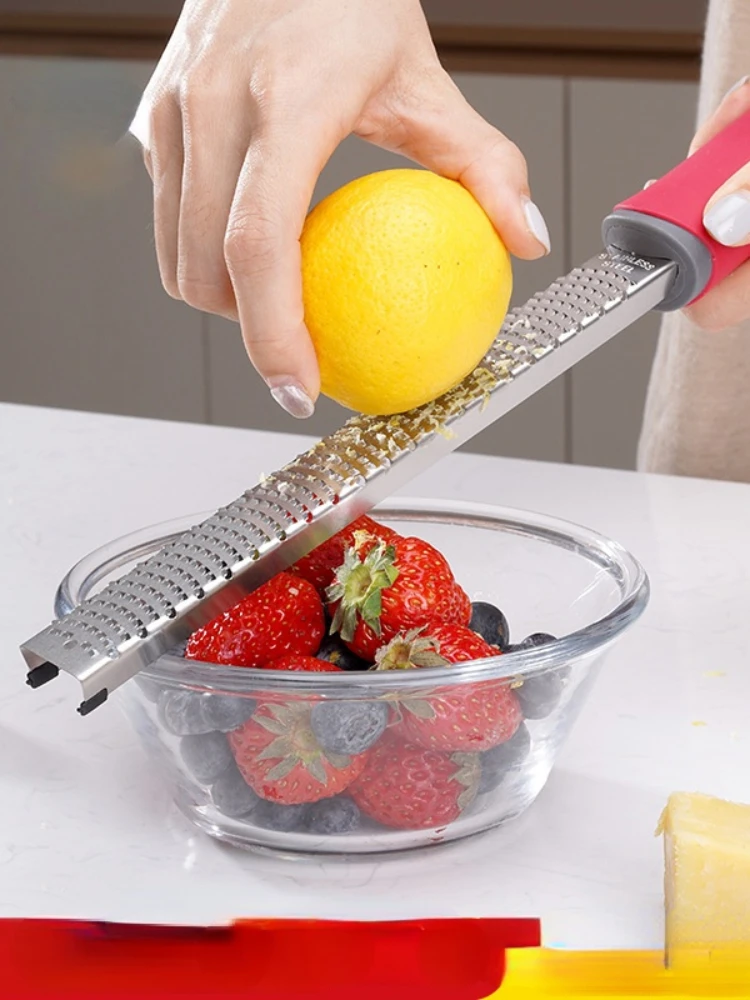 Cheese Grater Cheese Planer Chocolate Planing Machine Lemon Peeler Grater Fruit Slicer Scraper
Cheese Grater Cheese Planer Chocolate Planing Machine Lemon Peeler Grater Fruit Slicer Scraper